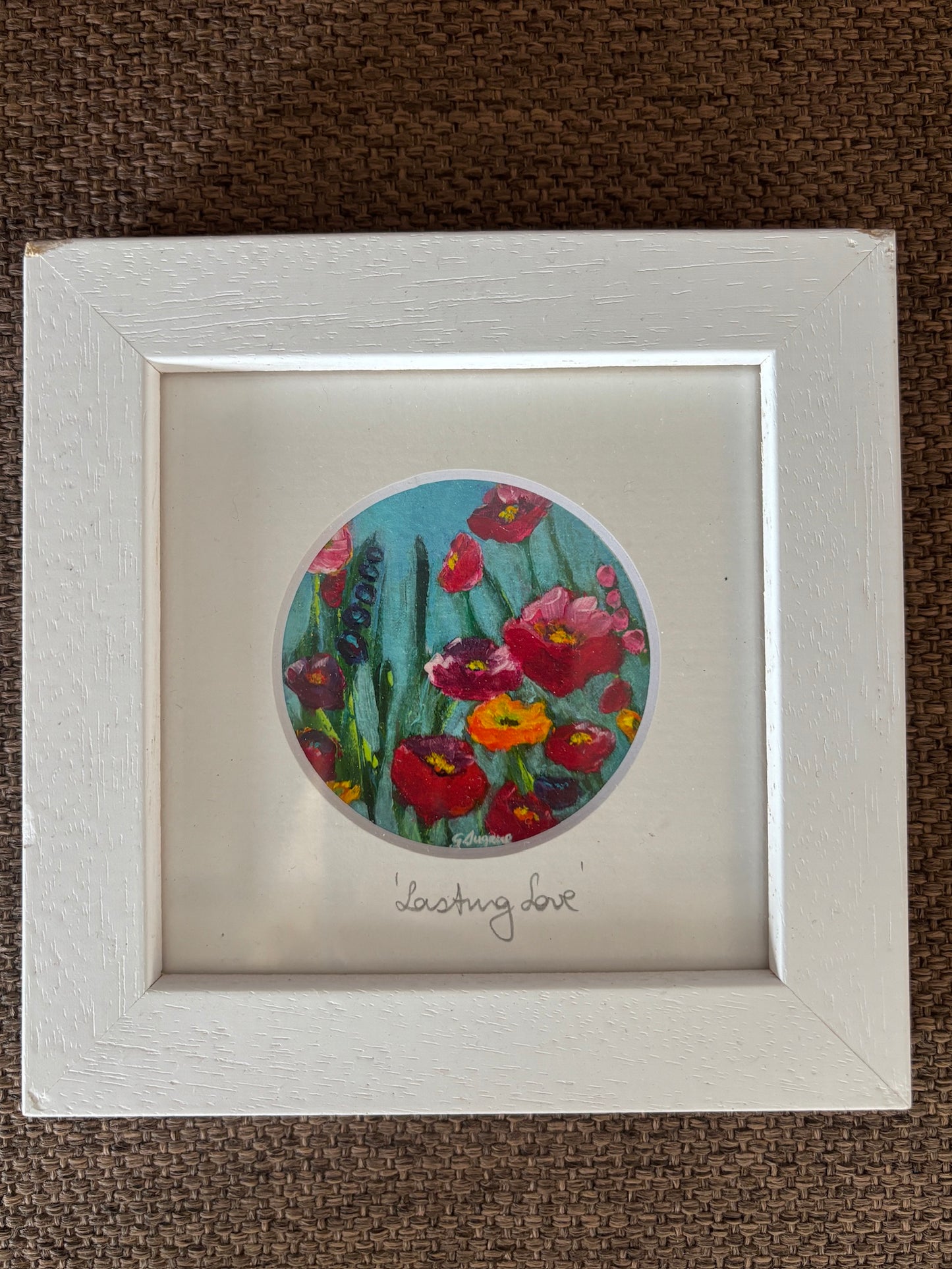 Courage - A beautiful vibrant floral print