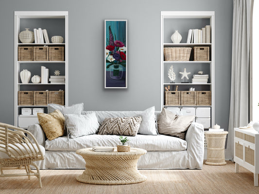 Warm Florals - original painting