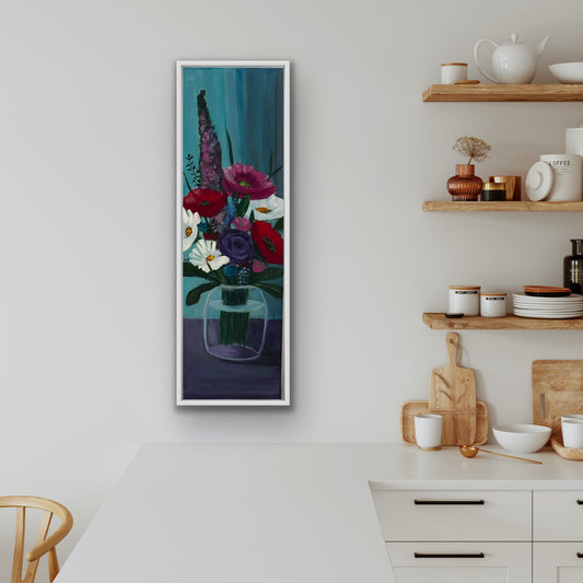 Warm Florals - original painting