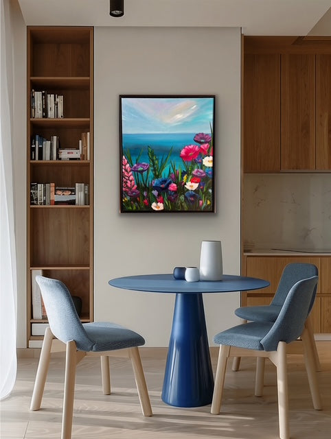 Happiness and Healing - Original acrylic painting