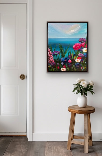 Happiness and Healing - Original acrylic painting